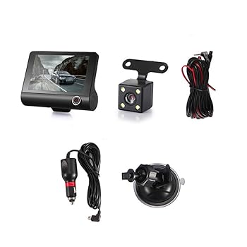 【中古】【未使用】Swagell 車載 DVR ドライブレコーダー HD スクリーン 1080P 3 レンズビデオレコーダ..