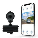 【中古】Broadwatch ドライブレコーダー 貼るだけドラレコ 配線/電源/工事不要 充電式 1080P FHD WiFi スマホ連携 バッテリー400分