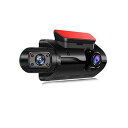 【中古】超 デュアルレンズ交通レコーダー暗視24時間駐車監視2K 1080P WIFIです (ドライブレコーダーです)