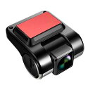 【中古】【未使用】車用ドライブレコーダー,車用ワイヤレスドライブレコーダー, 車用超クリア 1080P ダッシュカム, 内蔵ノイズリダクションマイク、USBドライブレコ