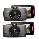 【中古】【未使用】Guddbuy 2X G30 ドライブレコーダー HD ナイトビジョン ユニバーサル 車 DVR カー用品
