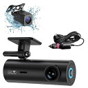 【中古】【未使用】Shufearo(シュフェアロ) 車載 DVR ドライブレコーダー ナイトビジョン ドライブレコーダー フロントおよびリアビューカメラ