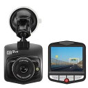 【中古】【未使用】フルHD 1080p ドライブレコーダー モニター付 動作感知センサー バッテリー内蔵 G-sensor内蔵 自動電源ON/OFF 140度HD広角レンズ