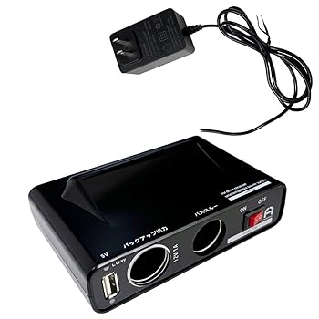 【中古】Flukeforest（フルークフォレスト）ドライブレコーダー用バックアップ電源 無停電電源装置 UPS..