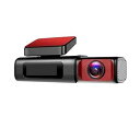 【中古】parwrhr(やな) 1080P 車 DVR カメラ 2K スマート車ドライブレコーダー 140 広角 ナイトビジョン付き 駐車ダッシュカム(1Pcs Car DVR,None1)