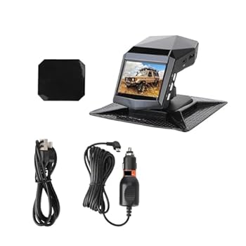 【中古】【未使用】parwrhr(やな) 2 インチドライブレコーダーオートアクセサリー 1080P センターコンソールビデオレコーダー車 DVR サイクル記録...