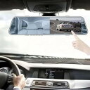 【中古】【未使用】ドライブレコーダー ミラー型 車載用カメラ 防犯 記録カメラ バックミラー