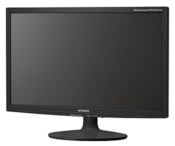 【中古】MITSUBISHI 21.5型ワイド液晶ディスプレイ ブラック RDT222WLM(BK)