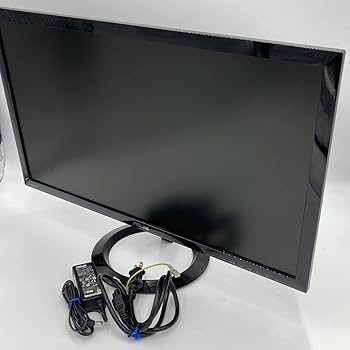 【中古】ASUS ゲーミングモニター24型 フルHDディスプレイ (応答速度1ms / HDMI×2ポート,D-sub/スピーカー内蔵 / 3年保証) VX248H