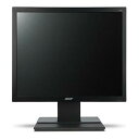 【中古】日本エイサーAcer 17インチ スクエア液晶ディスプレイ・モニター(非光沢/1280x1024/250cd/100000000:1/5ms/ブラック)V176Lbmf