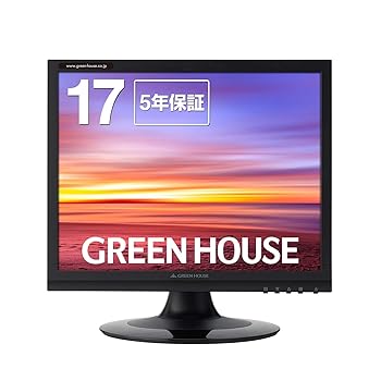 【中古】【未使用】グリーンハウス 17型スクエアカラーLED液晶ディスプレイ ブルーライトカット機能搭載 ブラック GH-LCS17C-BK 【中古】【未使用】グリーンハウス 17型スクエアカラーLED液晶ディスプレイ ブルーライトカット機能搭載 ブラック GH-LCS17C-BK
