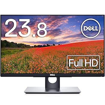 【中古】Dell P2418HT 23.8インチ タッチ対応モニター ディスプレイ (3年間無輝点交換保証/FHD/IPS 非光沢/DisplayPort HDMI D-Sub15ピン/高さ 傾き調整)