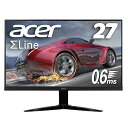 【中古】Acer ゲーミングモニター SigmaLine 27インチ KG271Dbmiix 0.6ms(GTG) 75Hz TN FPS向き フルHD FreeSync フレームレス HDMIx2 スピーカー内蔵 ブ