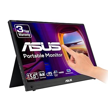 【中古】ASUS ポータブルモニター ZenScreen Touch MB16AMTR / 16インチ / FHD(1920 x 1080)/ IPS / 10点タッチスクリーン / バッテリー内蔵/USB Type-C/ 【中古】ASUS ポータブルモニター ZenScreen Touch MB16AMTR / 16インチ / FHD(1920 x 1080)/ IPS / 10点タッチスクリーン / バッテリー内蔵/USB Type-C/