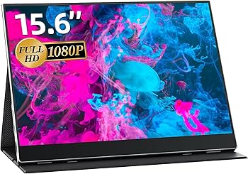 【中古】モバイルモニター モバイルディスプレイcocopar 15.6インチ スイッチ用モニター 非光沢IPSパネル 薄い 軽量 1920x1080FHD HDRモード/FreeSync対