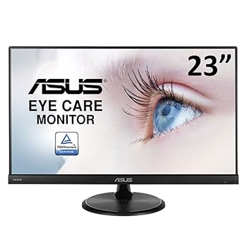 【中古】エイスース ( ASUS ) VCシリーズ 23インチ ワイド 液晶ディスプレイ(1920x1080/D-Sub15Pin/DVI/HDMI/スピーカー/ノングレア/AH-IPSパネル/フレー