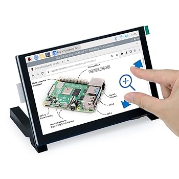 Ntt Docomo - 【中古】Freenove 5インチタッチスクリーンモニター for Raspberry Pi 5 4B 3B+ A+、800x480ピクセルIPSディスプレイ、5点タッチ静?容量スクリーン、ド