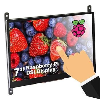 【中古】OSOYOO 7インチTFT タッチスクリーン DSIコネクタ LCDディスプレイモニター 800×480解像度 ラズベリーパイ2 3 3B+ raspberry pi 4 用 日本語説