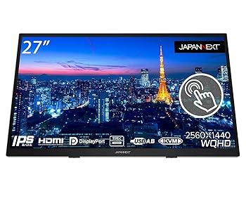 【中古】JAPANNEXT 27インチ モニター WQHD 2560x1440解像度 IPS ディスプレイ (KVM/HDMI/USB-C 給電 (65W) / DisplayPort/スピーカー内蔵/高さ調節/VESA 【中古】JAPANNEXT 27インチ モニター WQHD 2560x1440解像度 IPS ディスプレイ (KVM/HDMI/USB-C 給電 (65W) / DisplayPort/スピーカー内蔵/高さ調節/VESA