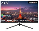 【中古】【未使用】JAPANNEXT 23.8インチ モニター フルHD 1920x1080解像度 IPS ディスプレイ (HDMI/USB-C 給電 (65W...