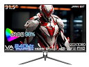【中古】【未使用】JAPANNEXT 31.5インチ ゲーミングモニター 240Hz 1ms フルHD 1920x1080解像度 VA パネル ディスプレイ (...