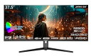 【中古】【未使用】JAPANNEXT 37.5インチ ゲーミングモニター 144Hz 1ms UWQHD+ 3840x1600解像度 IPS パネル ディスプレ...