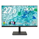 【中古】Acer スタンダードモニター Vero 27インチ フルHD IPS 100Hz 高さ調整 ピボット HDMI ミニD-Sub VESA スピーカー ...
