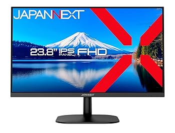 【中古】【未使用】JAPANNEXT 23.8インチ モニター フルHD 1920x1080解像度 IPS ディスプレイ (HDMI/スピーカー内蔵/VESA対応/ブルーライトカット) JN-IPS2382FHDR