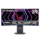 【中古】【未使用】【VGP 2024 Summer ゲーミング大賞】LG ゲーミング モニター UltraGear OLED 39GS95QE-B 39インチ/...