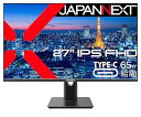【中古】JAPANNEXT 27インチ モニター フルHD 1920x1080解像度 IPS ディスプレイ (HDMI/USB-C 給電 (65W) / Dis...