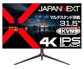 š̤ۡѡJAPANNEXT 31.5 ˥ 4K UHD 3840x2160 IPS BLACK ǥץ쥤 (HDMI/USB-C  (65W) / DisplayPort/ԡ¢/⤵Ĵ