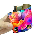 【中古】【未使用】wisecoco 6インチ 2K OLED ディスプレイ フレキシブルモニター 有機EL IPS 2880x1440 フレキシブルスクリーン 折り曲げ可能なスクリーン