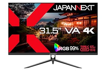 【中古】JAPANNEXT 31.5インチ モニター 4K UHD 3840x2160解像度 VA ディスプレイ (HDMI/DisplayPort/スピーカー内蔵/ブルーライトカット) JN-V315UHDR-C 【中古】JAPANNEXT 31.5インチ モニター 4K UHD 3840x2160解像度 VA ディスプレイ (HDMI/DisplayPort/スピーカー内蔵/ブルーライトカット) JN-V315UHDR-C
