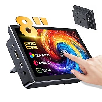 【中古】【未使用】Mayfee! 8 インチ タッチ モニター、FHD 1280×800 60hz リフレッシュ レート IPS ディスプレイ R PI4B/3B+/3B/2/1B+/Zero は Windows 10/8/7 を 【中古】【未使用】Mayfee! 8 インチ タッチ モニター、FHD 1280×800 60hz リフレッシュ レート IPS ディスプレイ R PI4B/3B+/3B/2/1B+/Zero は Windows 10/8/7 を