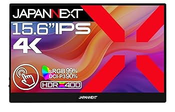 【中古】【未使用】JAPANNEXT 15.6インチ モバイルモニター IPS パネル 4K UHD 3840x2160解像度 (USB/Type C/MAC PC対応/スピーカー内蔵 / sRGB100% / 光沢) JN-MD- 【中古】【未使用】JAPANNEXT 15.6インチ モバイルモニター IPS パネル 4K UHD 3840x2160解像度 (USB/Type C/MAC PC対応/スピーカー内蔵 / sRGB100% / 光沢) JN-MD-