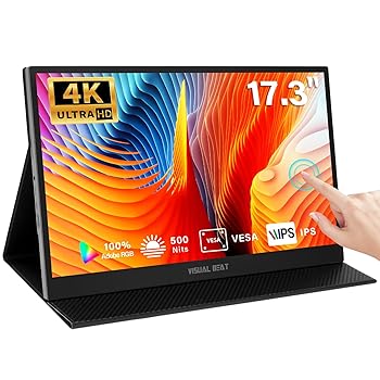 šVisual Beat 17.3 4Kݡ֥륿å꡼˥UHD 500˥å 100% AdobeRGB I...