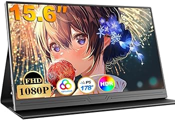 【中古】CUIUIC モバイルモニター 15.6インチ ポータブルモニター モバイルディスプレイ ゲームモニター 1920x1080FHD IPS液晶パネル 400Nits 100%広色域 【中古】CUIUIC モバイルモニター 15.6インチ ポータブルモニター モバイルディスプレイ ゲームモニター 1920x1080FHD IPS液晶パネル 400Nits 100%広色域