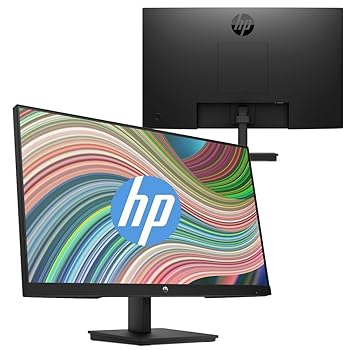【中古】【未使用】HP 純正 液晶モニター 23.8型 HP ディスプレイ V24i G5 VESA 対応 リフレッシュレート 75Hz フレームレス モニター HDMI DisplayPort RGB フルHD