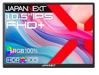 【中古】【ECサイト限定】JAPANNEXT 10.5インチ IPSパネル搭載 フルHD+(1920x1280)解像度 モバイルモニター JN-MD-IPS105FP miniHDMI USB Type-C microUS 【中古】【ECサイト限定】JAPANNEXT 10.5インチ IPSパネル搭載 フルHD+(1920x1280)解像度 モバイルモニター JN-MD-IPS105FP miniHDMI USB Type-C microUS
