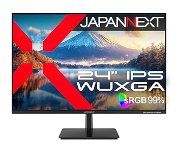 【中古】【ECサイト限定】 JAPANNEXT 24インチ IPSパネル搭載 WUXGA(1920x1200)解像度 液晶モニター JN-i24WUXGA HDMI VGA sRGB:99% 【2年保証】 【中古】【ECサイト限定】 JAPANNEXT 24インチ IPSパネル搭載 WUXGA(1920x1200)解像度 液晶モニター JN-i24WUXGA HDMI VGA sRGB:99% 【2年保証】