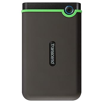 【中古】【未使用】旧モデル Transcend USB3.0/2.0 2.5インチHDD ポータブルハードディスク 耐衝撃 M3シリーズ 1TB 3年保証 TS1TSJ25M3