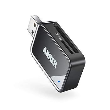 【中古】【未使用】Anker (アンカー) USB 3.0 SDカードリーダー 2-in-1 SDカードリーダー SDXC SDHC MMC RS-MMC Micro SDXC Micro SDHC UHS-Iカード - カードリーダ 【中古】【未使用】Anker (アンカー) USB 3.0 SDカードリーダー 2-in-1 SDカードリーダー SDXC SDHC MMC RS-MMC Micro SDXC Micro SDHC UHS-Iカード - カードリーダ
