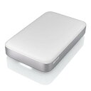【中古】【未使用】BUFFALO Thunderbolt&USB3.0用 ポータブルHDD 1TB HD-PA1.0TU3