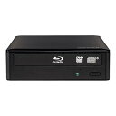 【中古】BUFFALO BDXL対応 USB3.0用 外付けブルーレイドライブ BRXL-16U3(2)