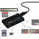 【中古】Acuvar eCostConnection 高速オールインワンメモリーカードリーダー/ライター SD/SDHC、Micro SD、CF、XD、MS/Pro & Duoカード用 ブラック All-i(2)