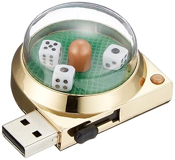 【中古】【未使用】グリーンハウス ボタンを押すとダイスを振る カジノUSBメモリー 8GB UFDCSA8G-DC 【中古】【未使用】グリーンハウス ボタンを押すとダイスを振る カジノUSBメモリー 8GB UFDCSA8G-DC