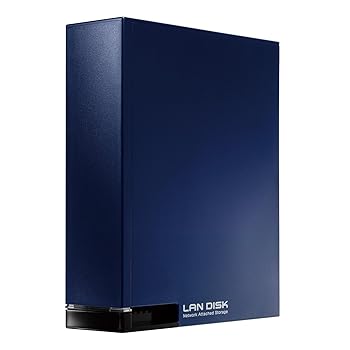 【中古】I-O DATA NAS 2TB スマホ/タブレット対応 ネットワークハードディスク 入門モデル HDL-T2NV ミ..