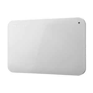 【中古】HD-AC10TW(ホワイト) ポ-タブルHDD 1TB USB3.0接続