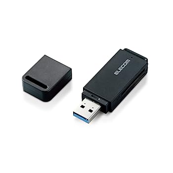 【中古】【未使用】エレコム カードリーダー USB3.0 20倍速転送 スティックタイプ ストラップホール付 ブラック MR3-D013SBK 【中古】【未使用】エレコム カードリーダー USB3.0 20倍速転送 スティックタイプ ストラップホール付 ブラック MR3-D013SBK