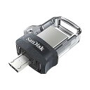 【中古】【未使用】サンディスク USB3.0フラッシュメモリ OTG対応 32GB SDDD3-032G-G46(2)